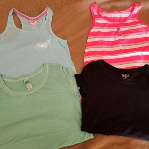Girls justice shirt lot